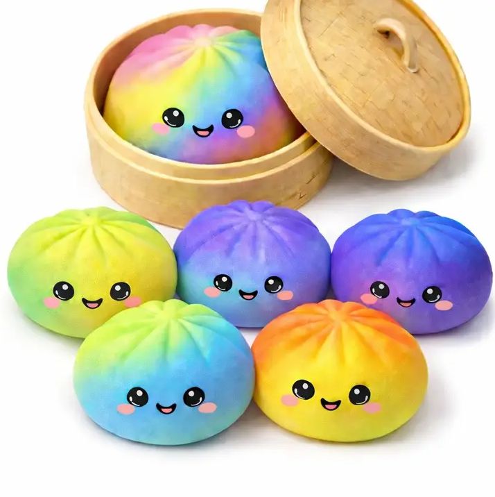 4” Mystery Squishy Dumpling – Tie-Dye