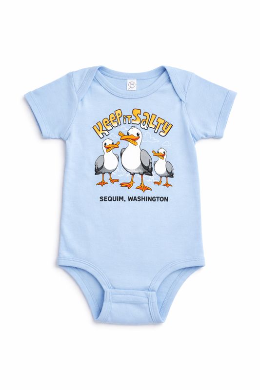 Julie + Joe "Keep it Salty" Sequim Bodysuit