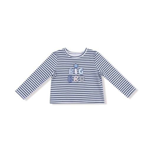 Angel Dear Striped Big Bro Shirt, Size: 18-24M