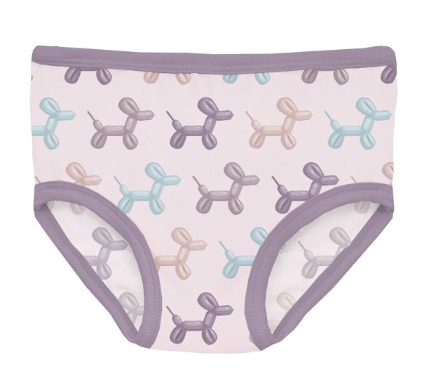 Kickee Bamboo Underwear- Balloon Dogs