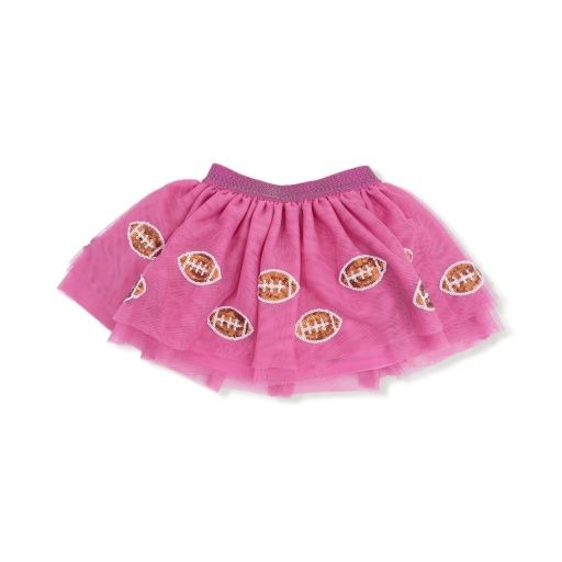 Varsity Football - Pink - Tutu Skirt, Size: 2-4Y