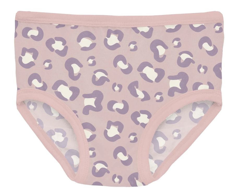 Kickee Bamboo Underwear- Pink Cheetah Print