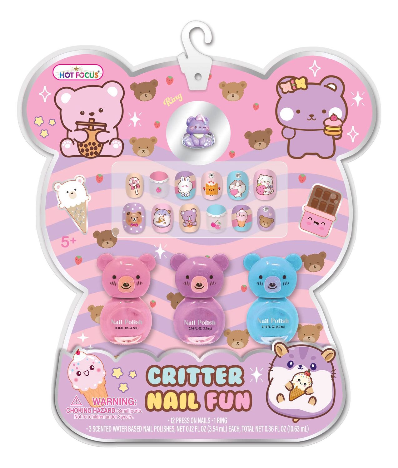 Hot Focus Critter Nail Fun