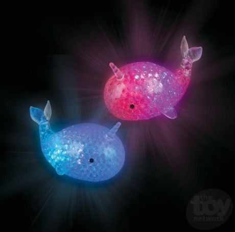 Light-up Squeezy Narwahl