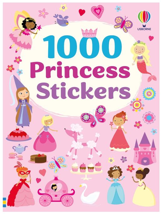 1000 Princess Stickers