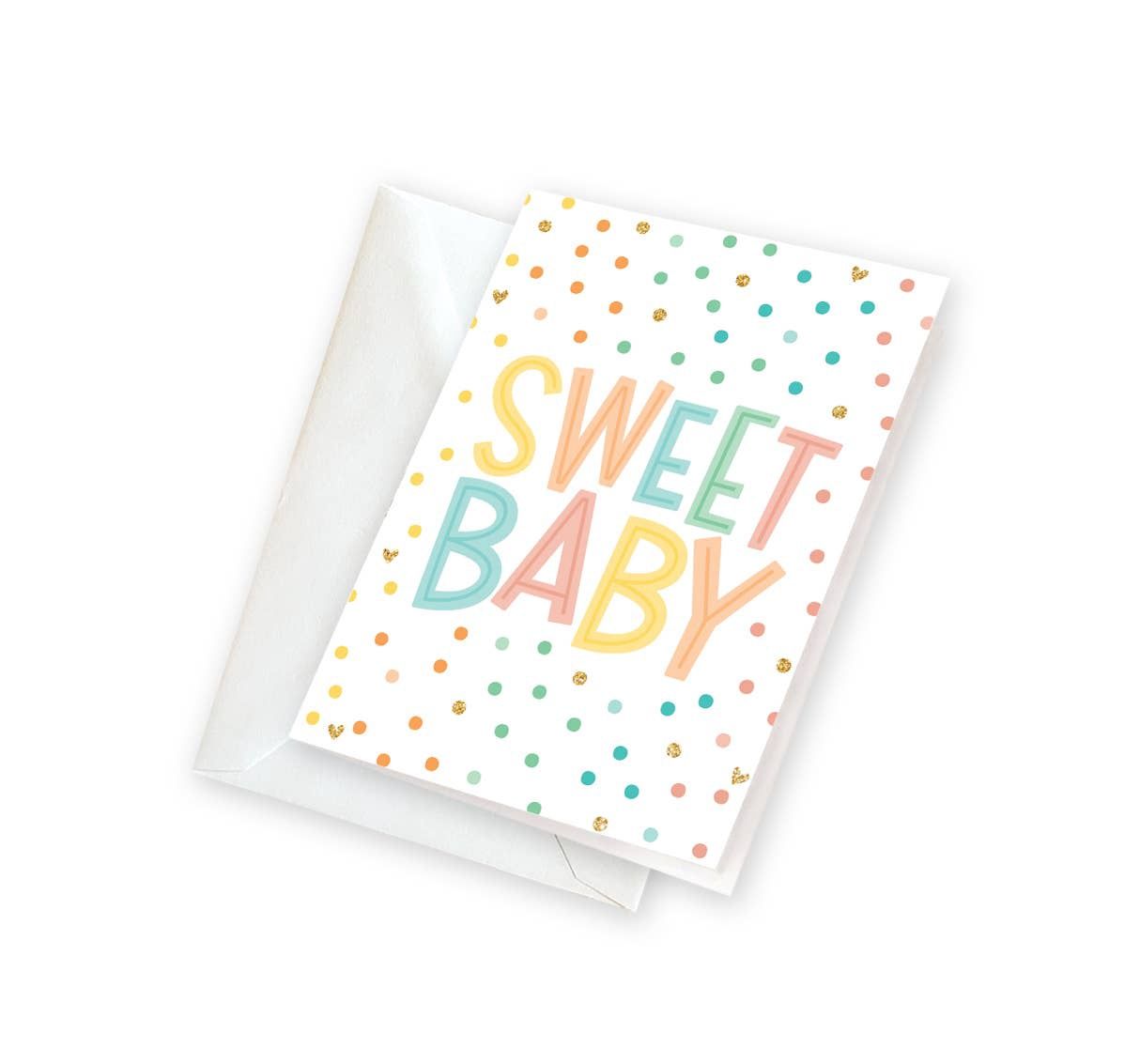 Gift Enclosures - Sweet Baby Dots