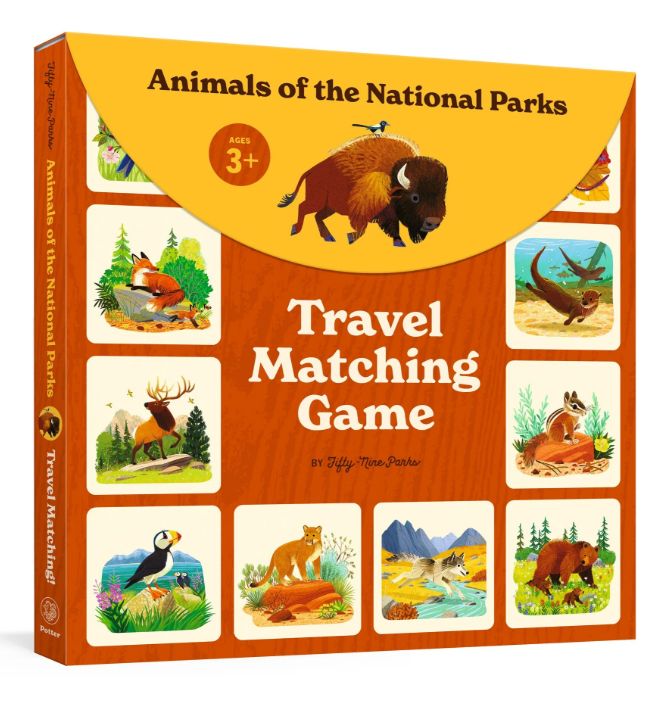 Animals of the National Parks: Matching Game