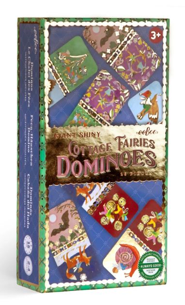 EeBoo Giant Shiny Dominoes- Cottage Fairies