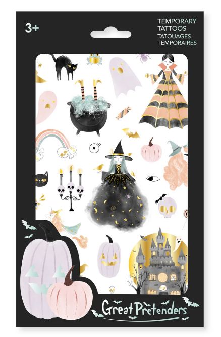 Great Pretenders Halloween Tattoos