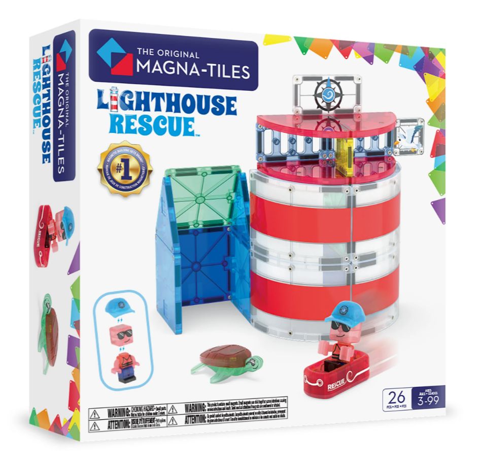 Magna-Tiles Lighthouse Rescue