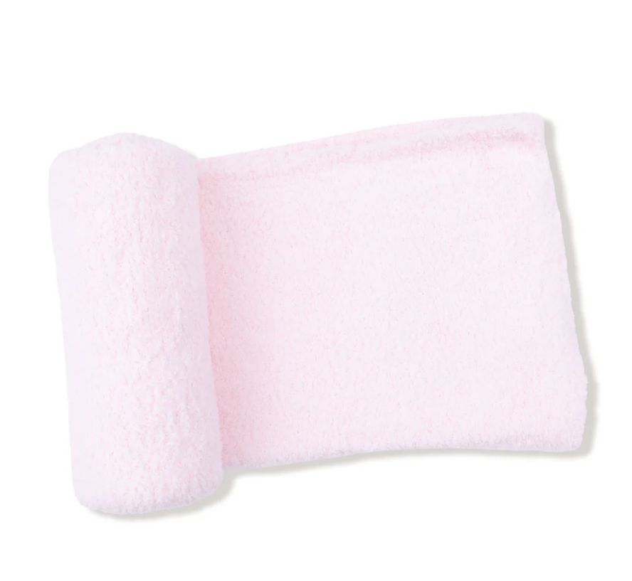 Angel Dear Chenille Blanket- Pink