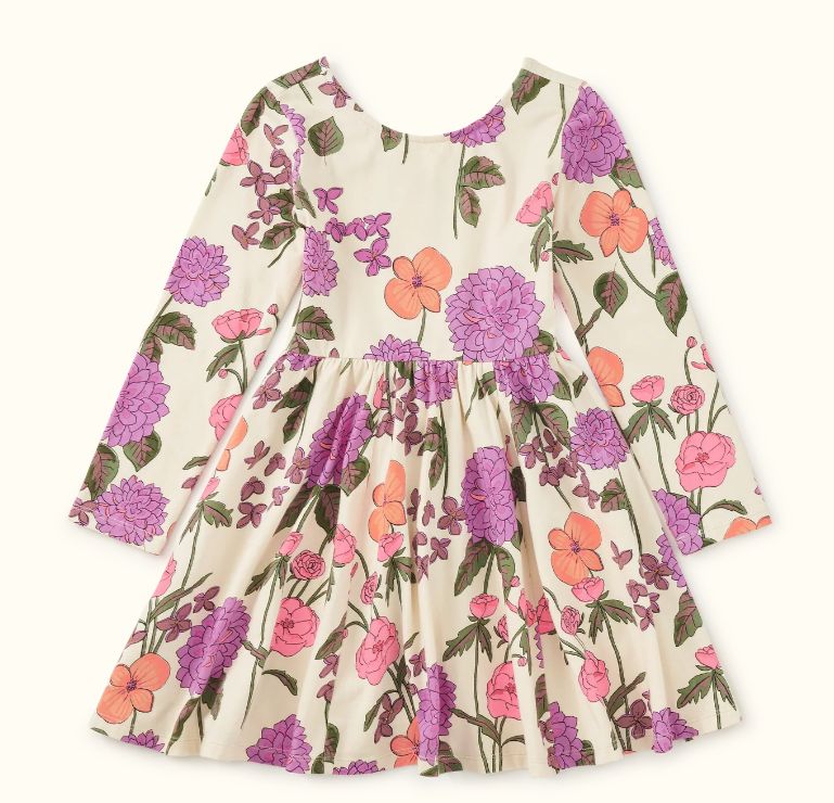 Tea English Dahlia Dress