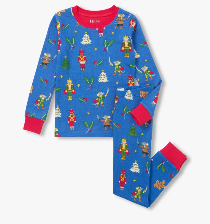 Hatley Nutcracker Pajamas- Blue