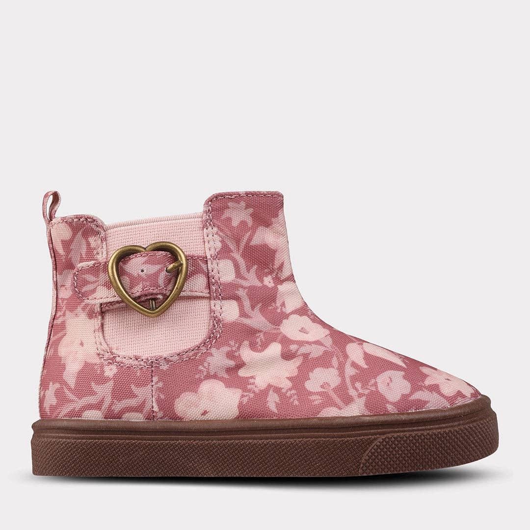 Colette Girls Zip-Up Boots, Color: Rose Floral, Size: 8C