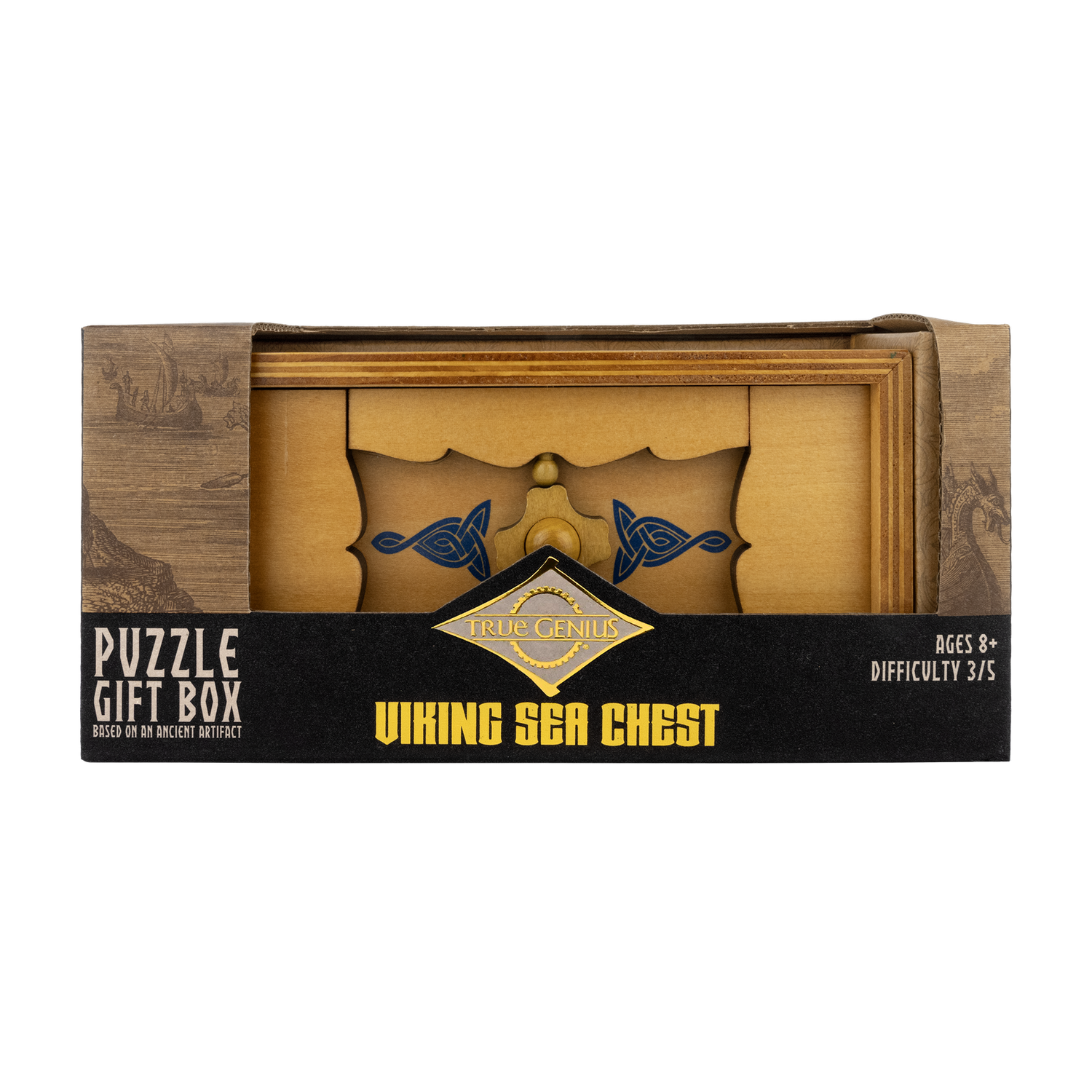 Viking Sea Chest - Puzzle Gift Box