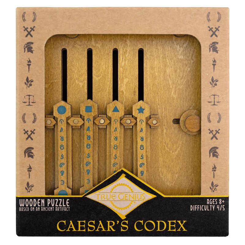 Caesar's Codex Wooden Puzzle Box
