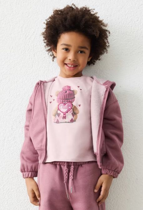 Mayoral Fleece Hoodie- Violet
