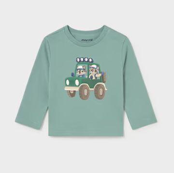 Mayoral Infant Boy Jeep Tee- Aquarium