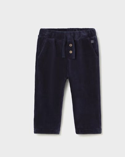 Mayoral Infant Chennile Pant- Blue