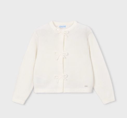 Mayoral Knit Cardigan- Beige