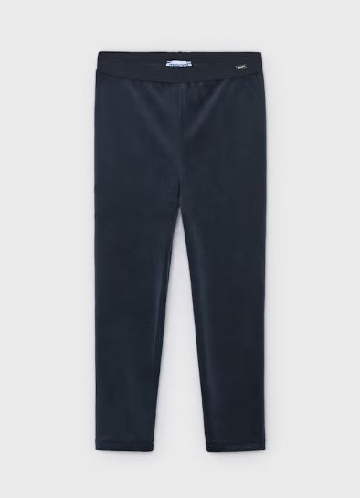 Mayoral Velvet Legging- Navy
