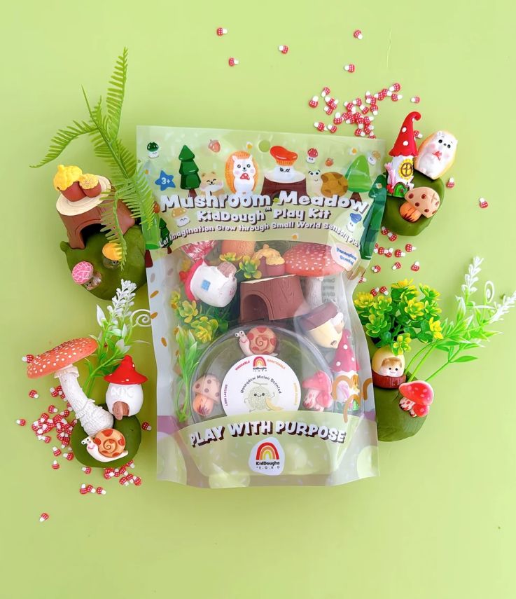 Kiddough Mushroom Meadow Play Kit