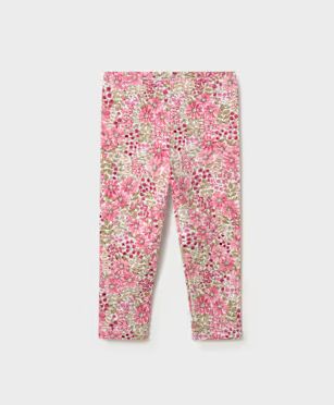Mayoral Infant Floral Legging- Petal