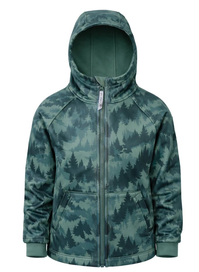 Thermkids All-weather Hoodie- Forest Camo