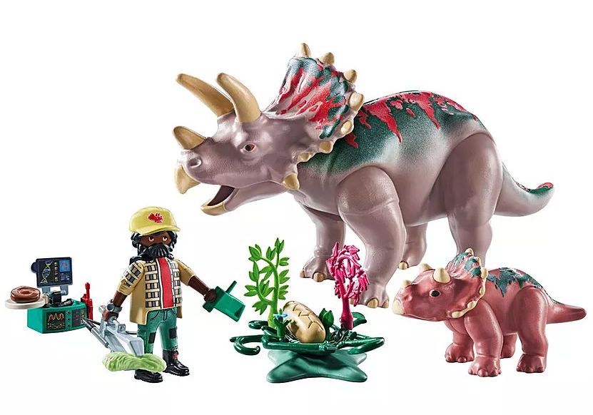 Playmobil Triceratops Family