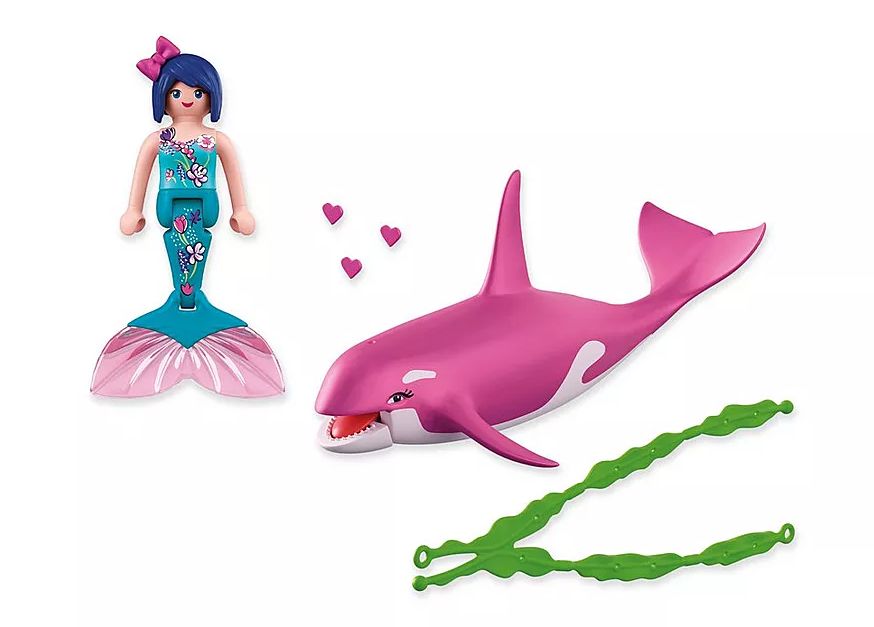 Playmobil Orca with Mermaid