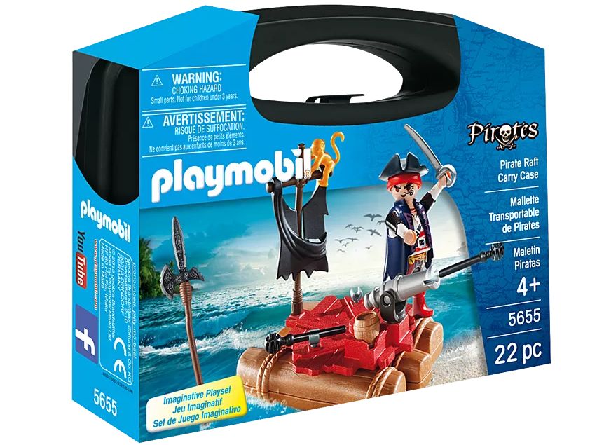 Playmobil Pirate Raft Carry Case