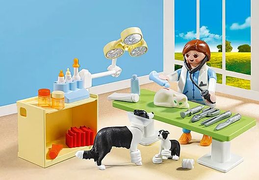 Playmobil Vet Visit Carry Case