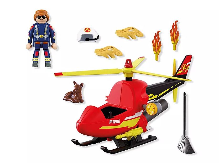 Playmobil Firefighting Helicopter