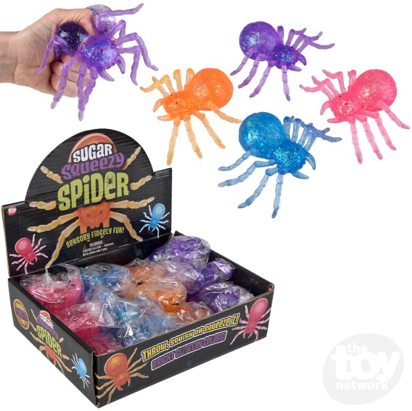 4.75" Squeezy Sugar Spider