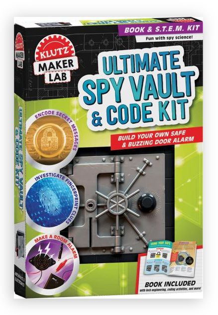 Klutz  STEAM Lab Ultimate Spy Vault &amp; Code Kit