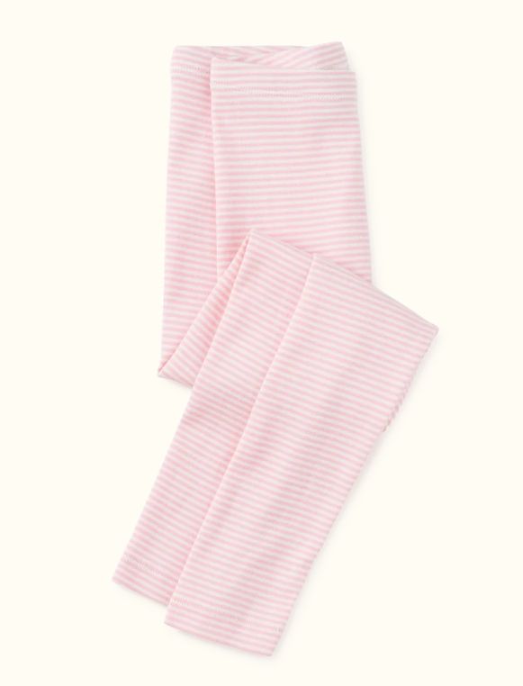 Tea Infant Striped Leggings- Pink Lady