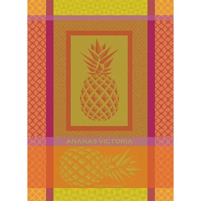 Jacquard Kitchen Towel, Selection: Ananas Victoria Samba