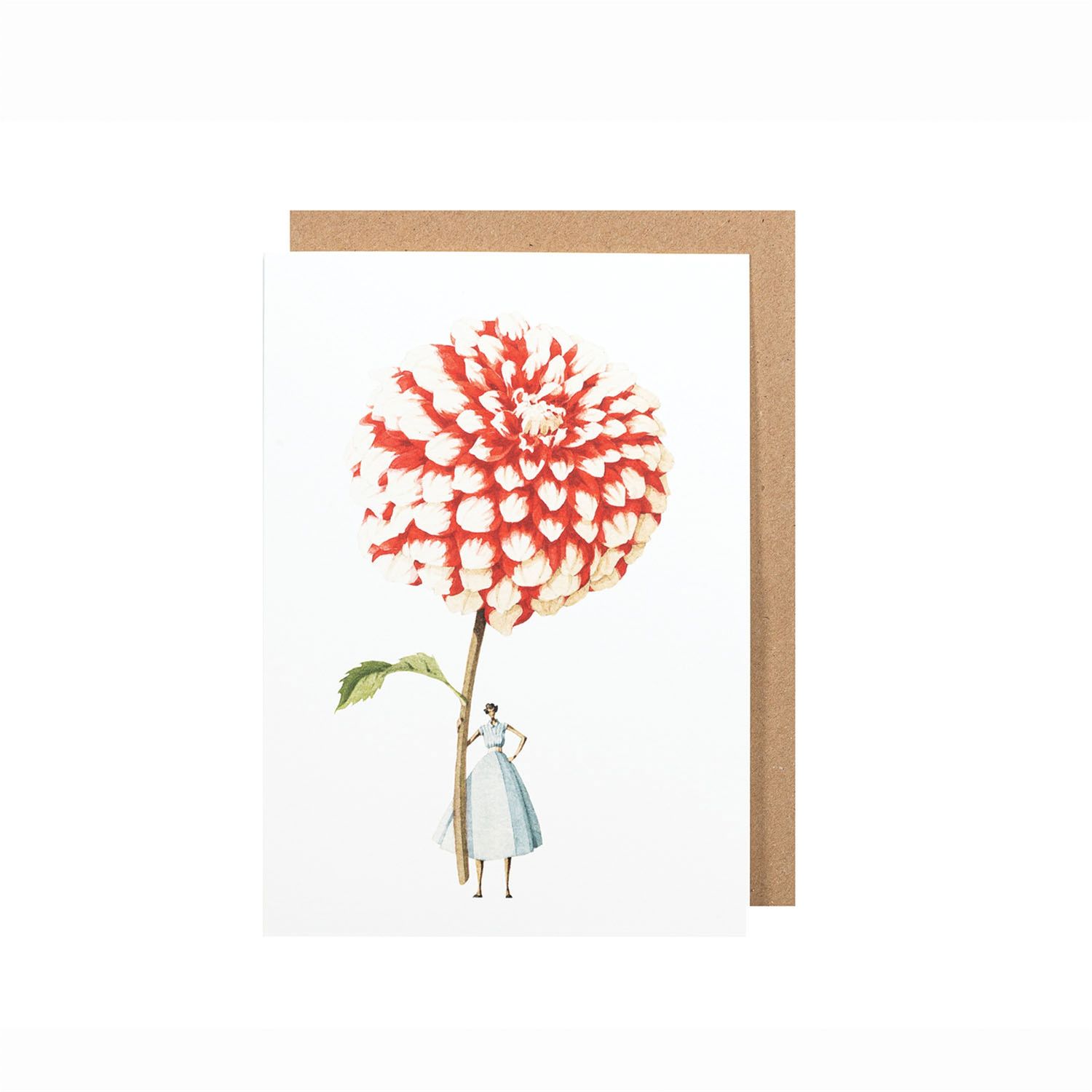 Laura Stoddart Card, Selection: Dahlia Red