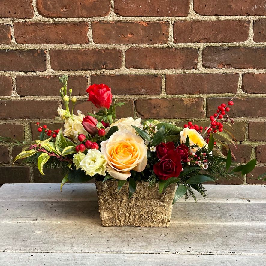 Bountiful Birch Box — Red Berry