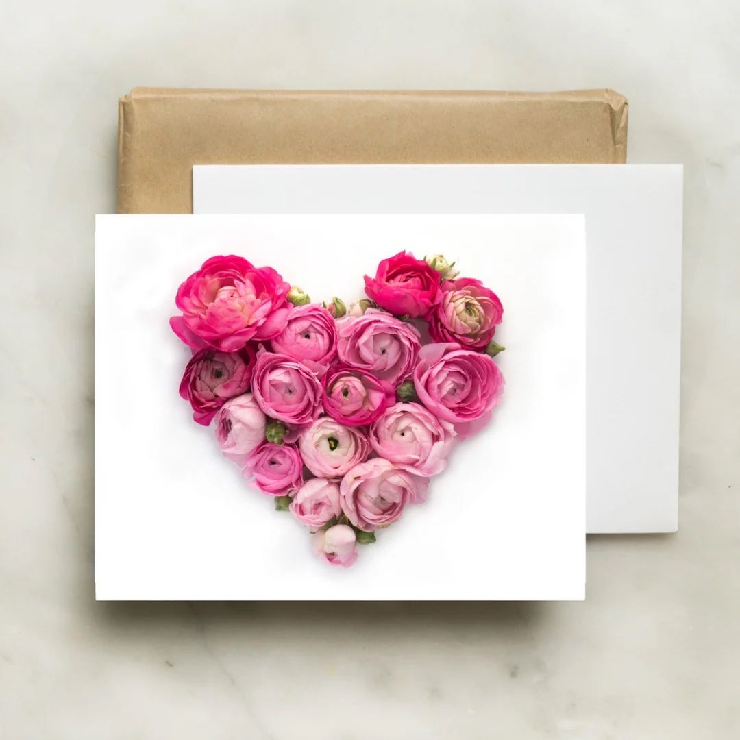 Bottle Branch Heart Card