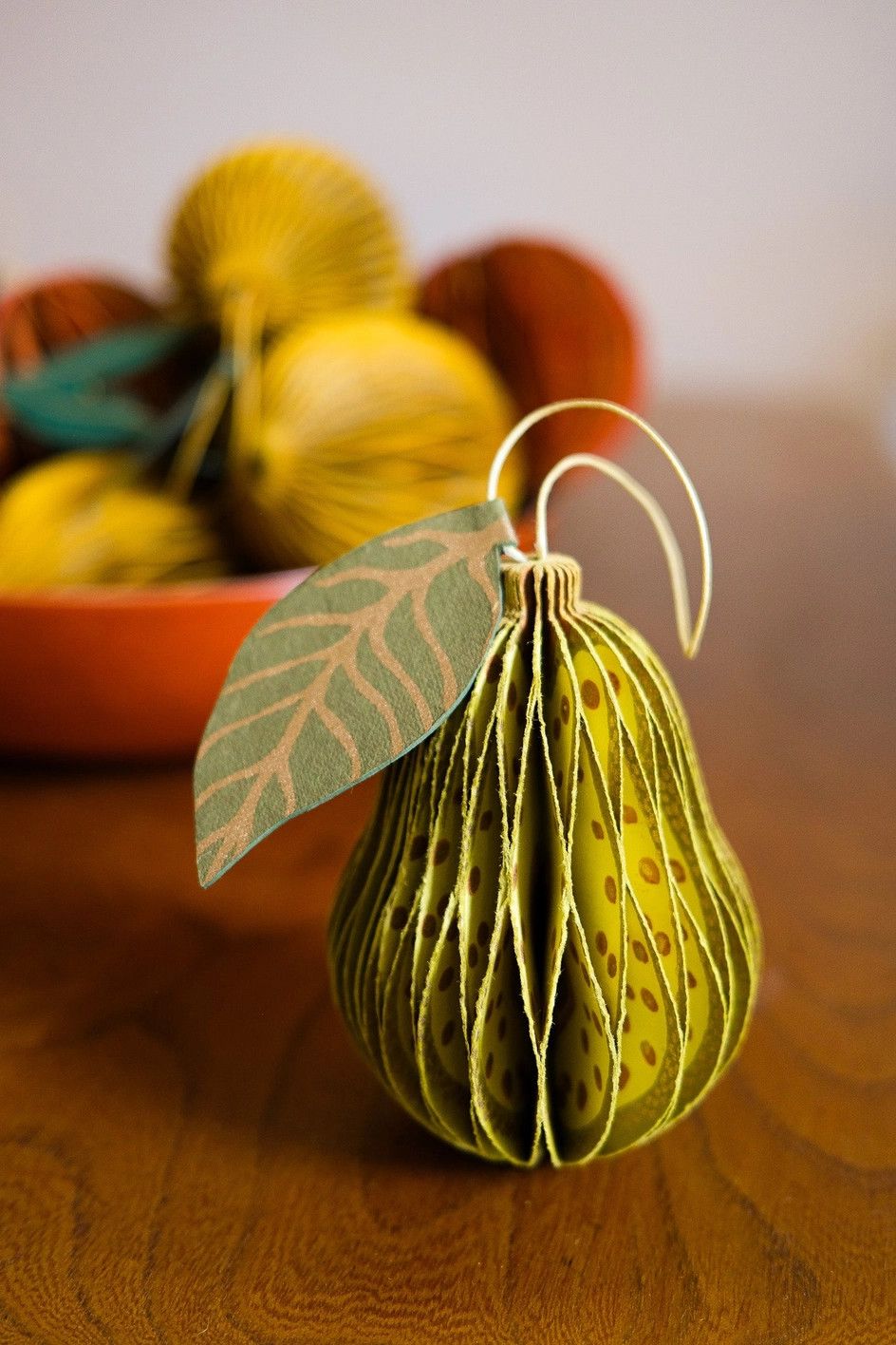 Honeycomb Ornament:, Selection: Pear