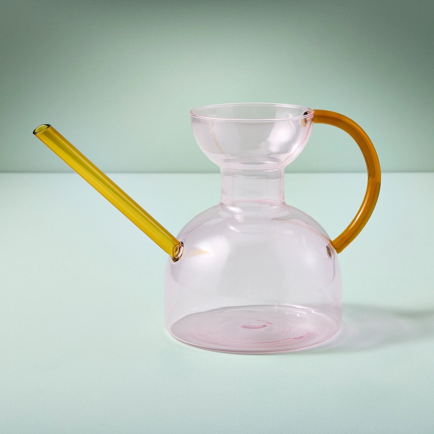 Glass Watering Can, Color: Pink