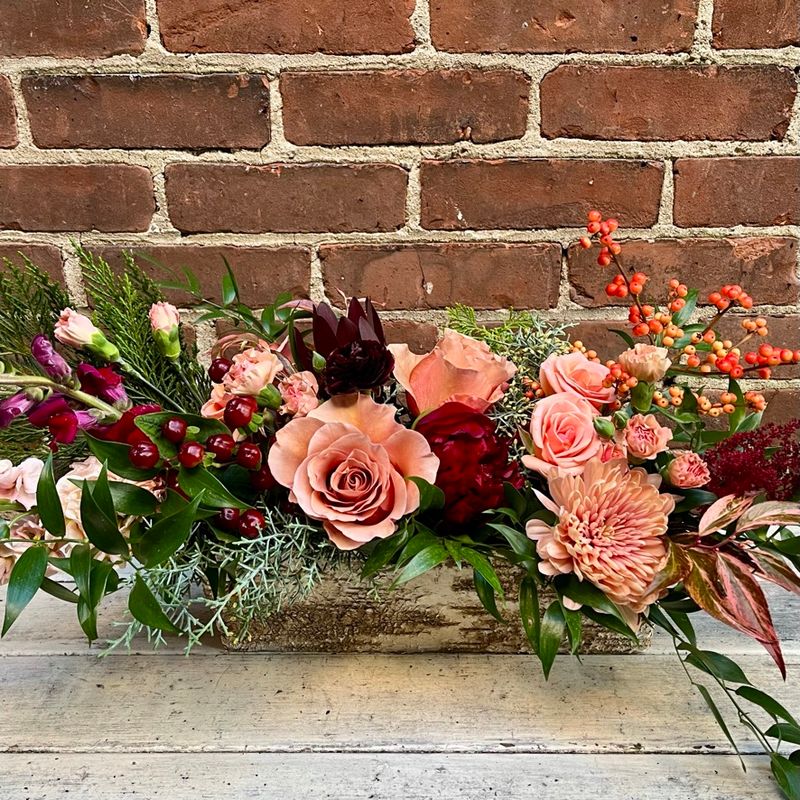 Bountiful Birch Box  12&quot;