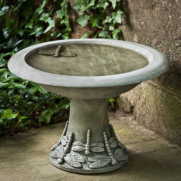 Dragonfly Birdbath
