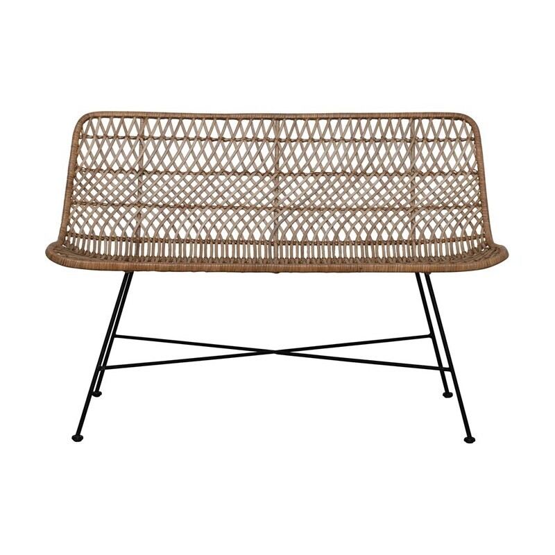 Rattan Settee