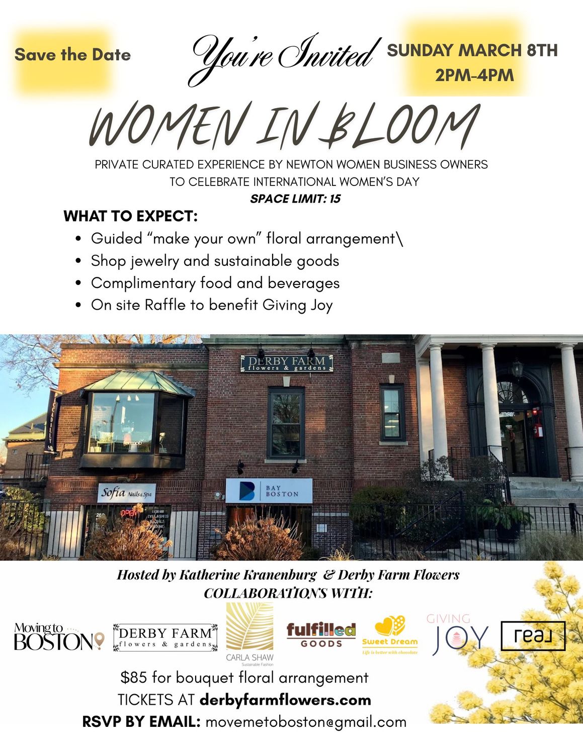 Women in Bloom Event