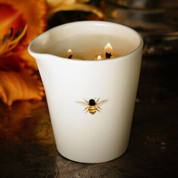 Bee Illuminated Lotion Candle