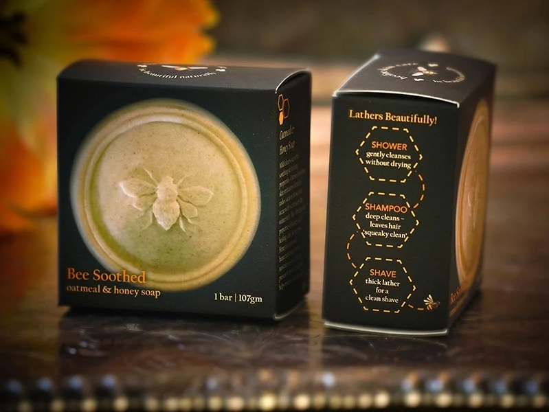Bee Soothed Oatmeal Honey Soap