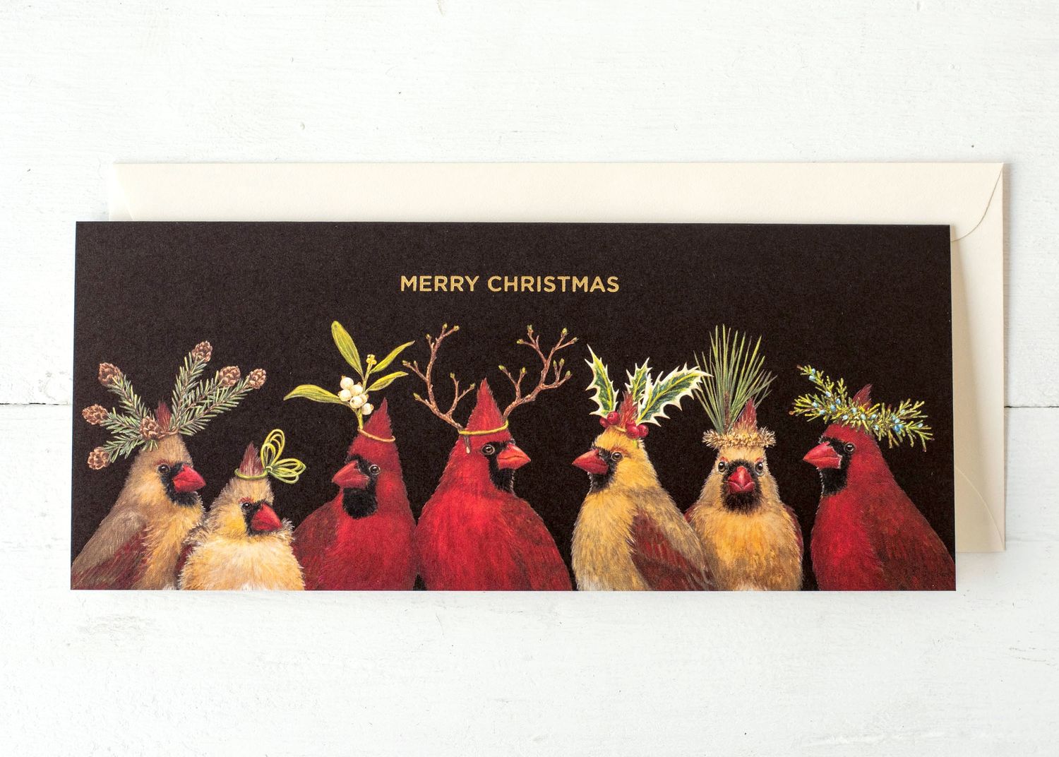 Christmas Cardinal Card Set of 6