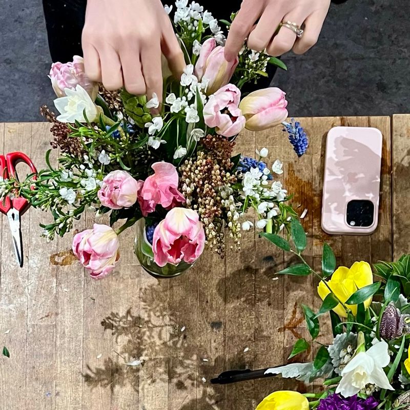 Design Night Newton: Beginning Flower Arranging